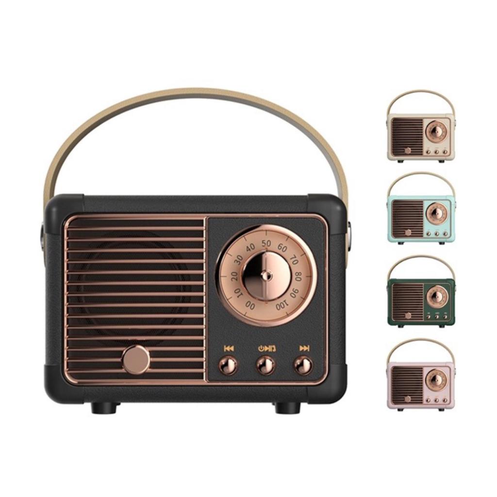 [SG Seller] Mini Retro Portable Bluetooth Speaker Classical Subwoofer