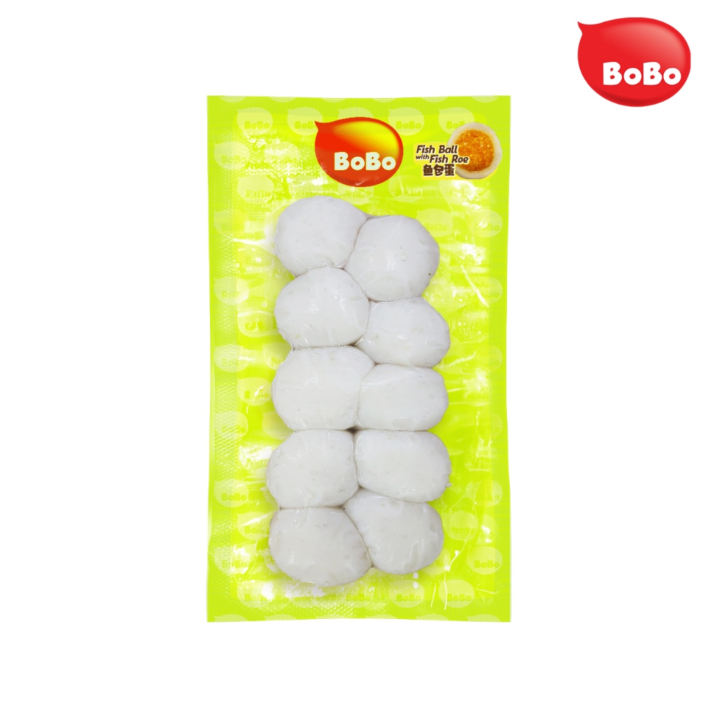 [New Item-Any 2 for $7.98] BoBo Fishball with Premium Fish Roe 240g ...
