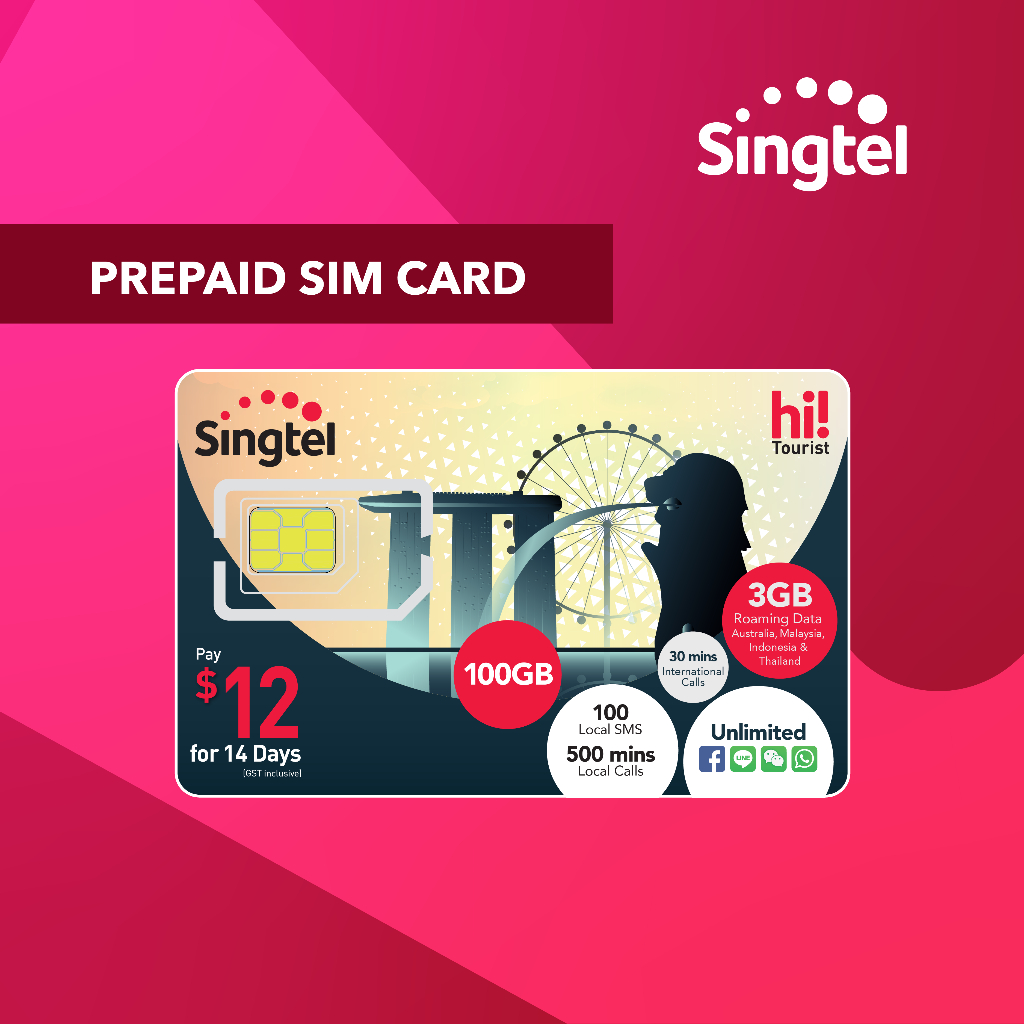 singtel prepaid tourist