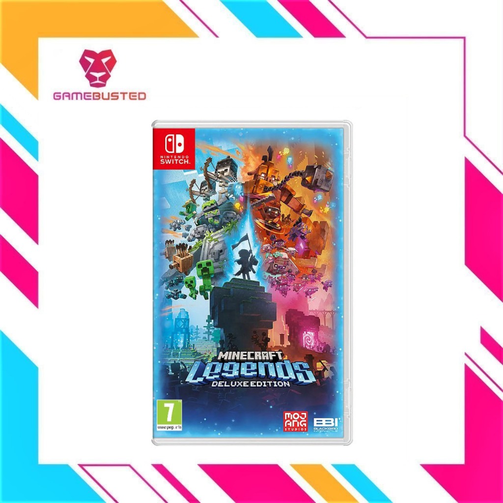 Nintendo Switch Minecraft Legends Deluxe Edition Shopee Singapore