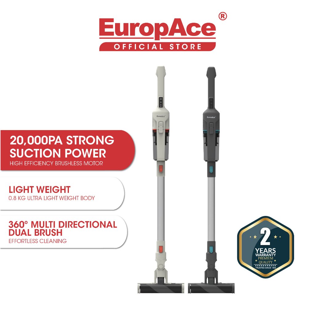 EuropAce Handheld Vacuum 20K KPA EHV Shopee Singapore