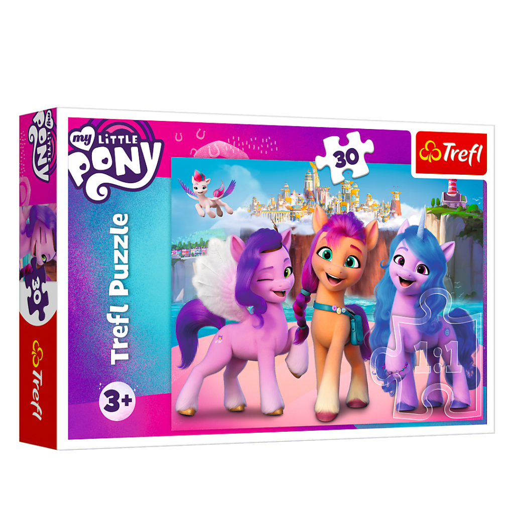 Trefl 30 Piece Jigsaw Puzzle: My Little Pony - Shine Like Ponies (18283 ...