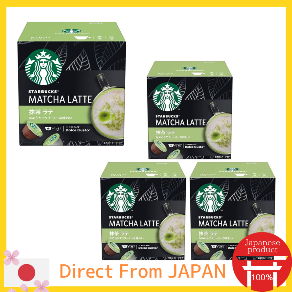 Starbucks Matcha Green Tea Latte (Nescafé Dolce Gusto Capsules) 12 Pods