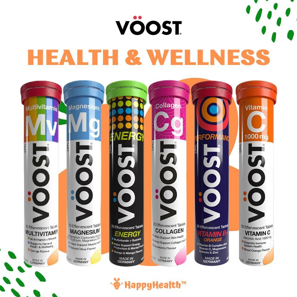 VOOST Vitamin C Effervescent Voost Multivitamin Voost Collagen