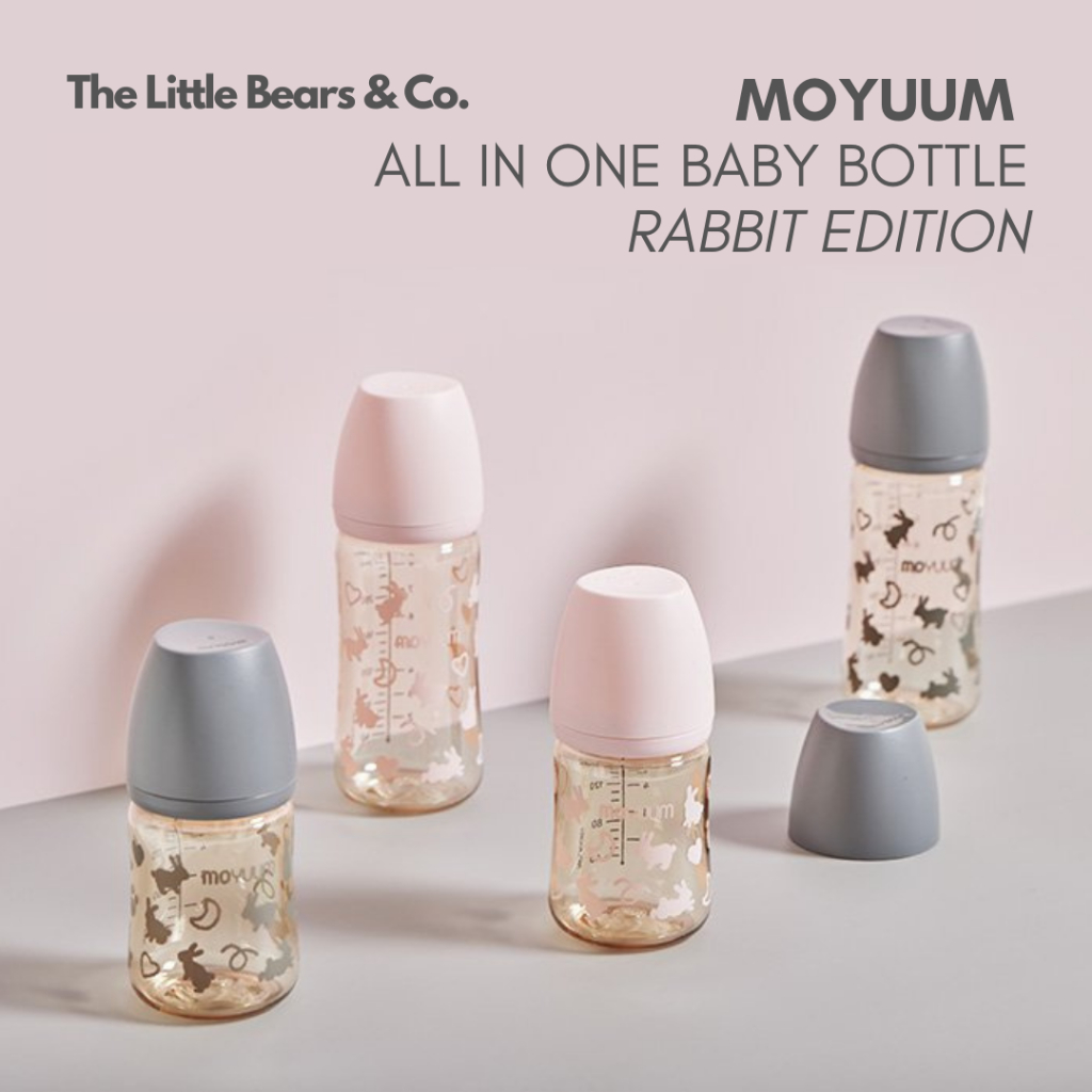 [CLEARANCE] Moyuum PPSU Rabbit Milk Feeding Bottle - Rabbit | Shopee ...