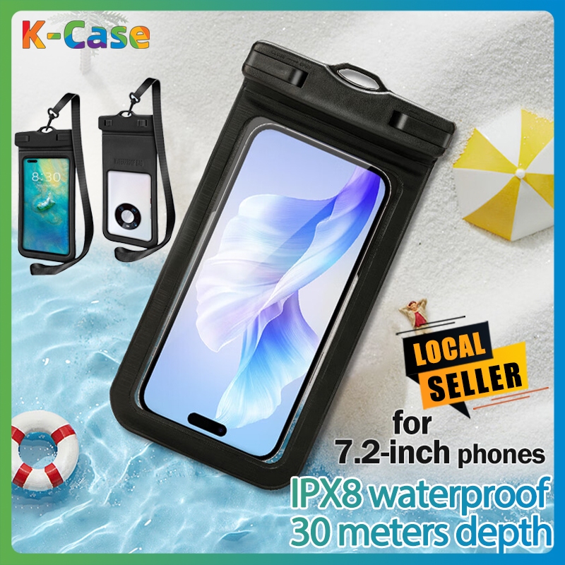 [SG] 7.2inch Universal Underwater Waterproof Phone Pouch Dive Pouch