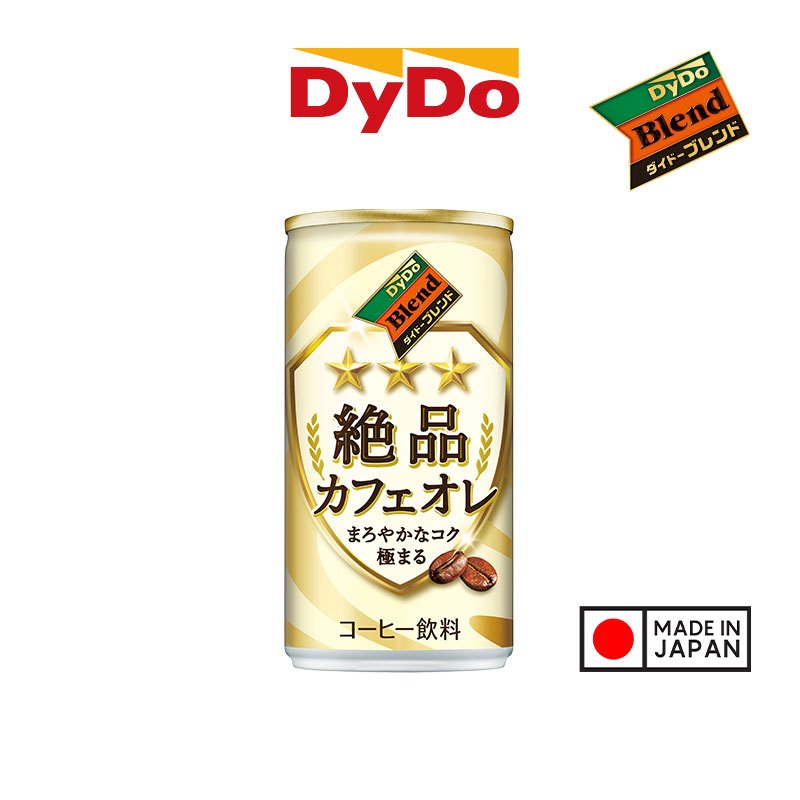 DyDo Blend Coffee - Exquisite Café Au Lait (185g) | Japanese 100% Real ...