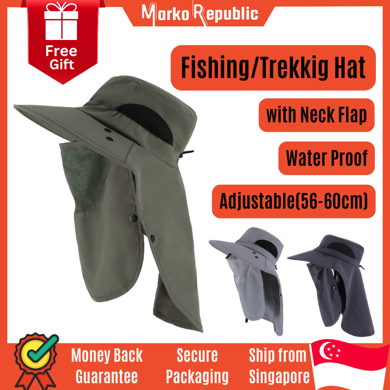 Fishing Trekking Hiking Light Weight Water Proof Polyester Quick Dry Men  Women Bucket Beach Baseball Sun Block Cap Hat
