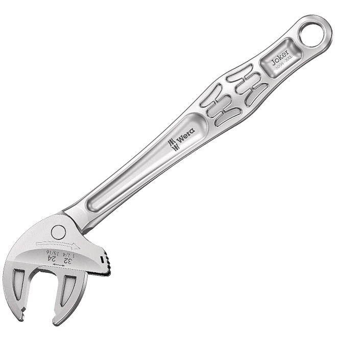 Wera 020100 Joker 6004 Self-Setting Spanner Wrench 