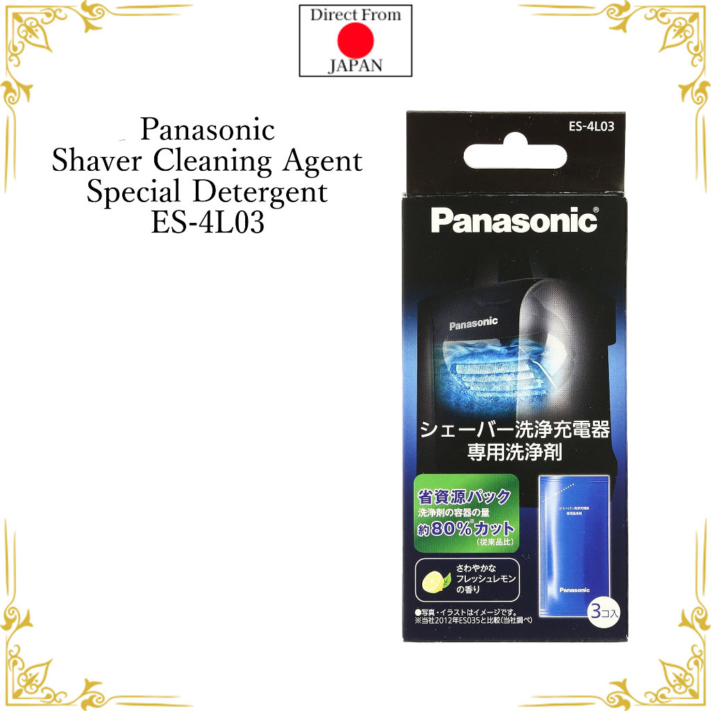 Panasonic Shaver Cleaning Agent ES4L03 Special Detergent for Shaver