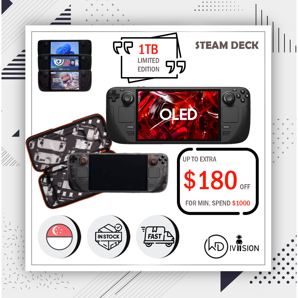 SteamDeck Oled 1TB - Nintendo Switch