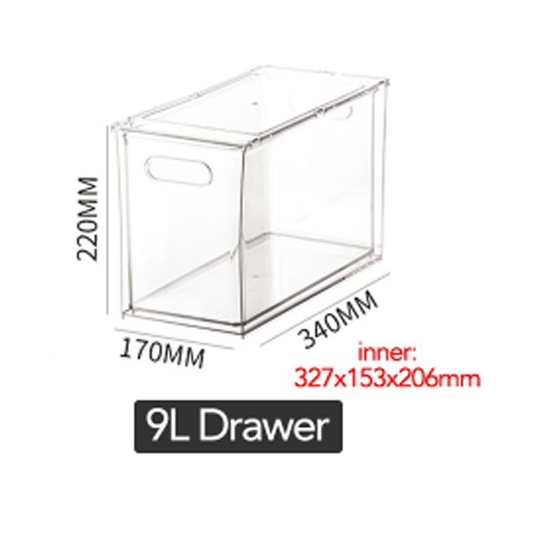 Clear Multipurpose Drawer Storage Organiser | Shopee Singapore