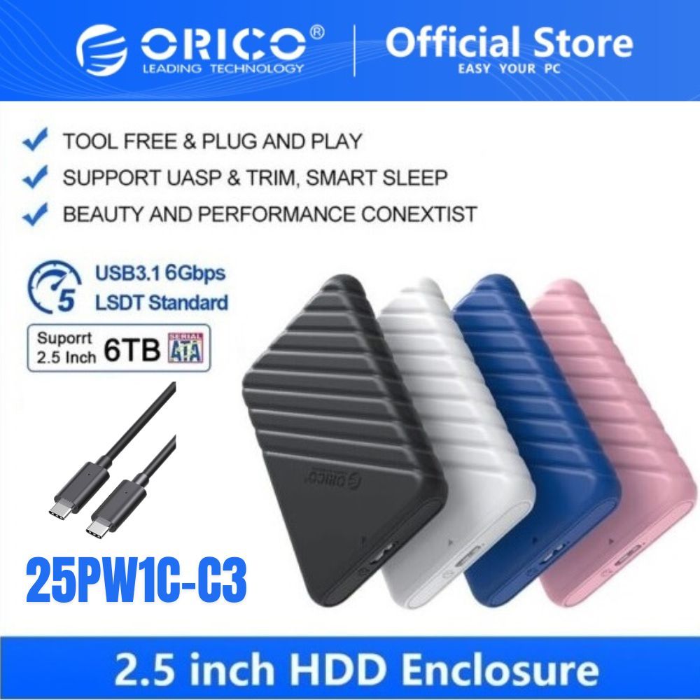 ORICO inch Gen1 Type-C Hard Drive Enclosure Support up