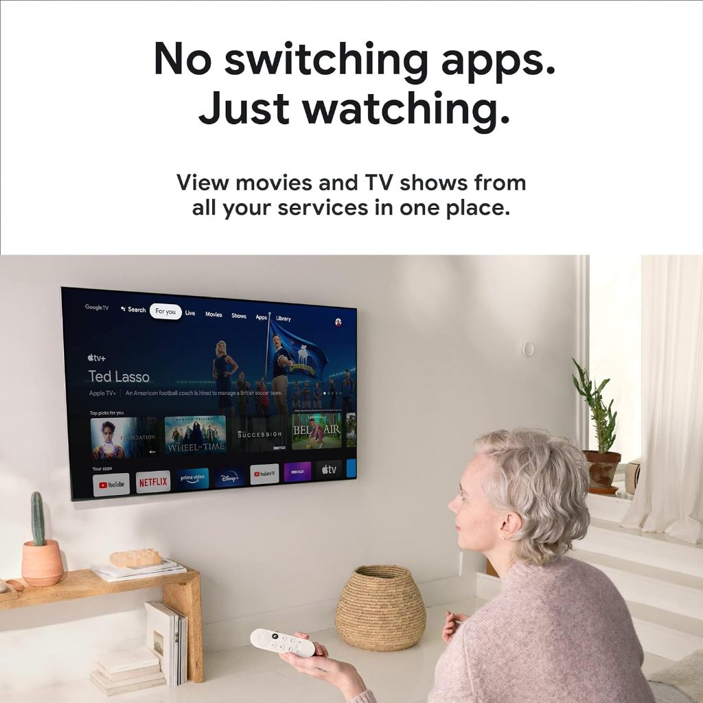 LATEST Google Chromecast (4K or HD) - Snow | Shopee Singapore