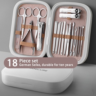 Ready Stock German Zwilling Nail clipper set high-end fingernail clipper  multi-function three piece set