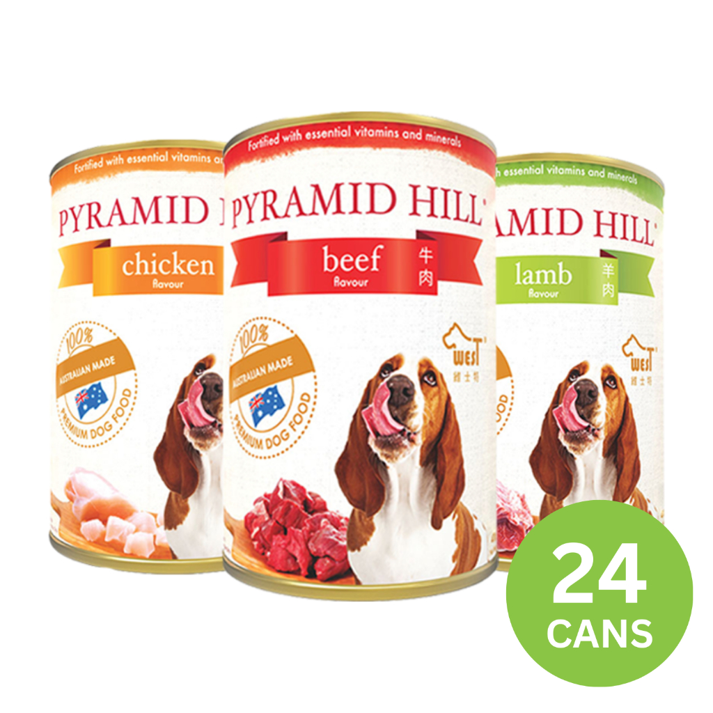 [BUNDLE OF 24] CLEARANCE Pyramid Hill Canned Wet Dog Food Shopee