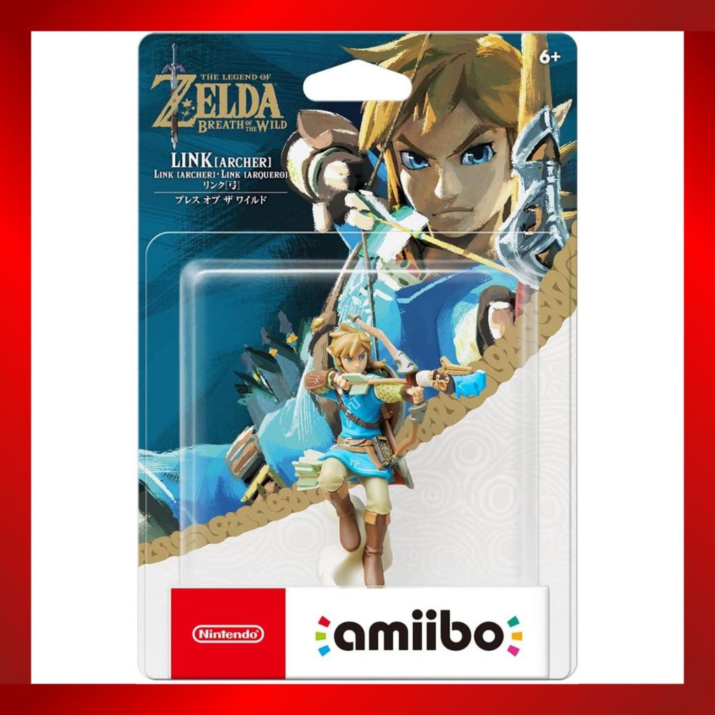 Nintendo Amiibo The Legend of buy Zelda Breath of the Wild Archer Link - New