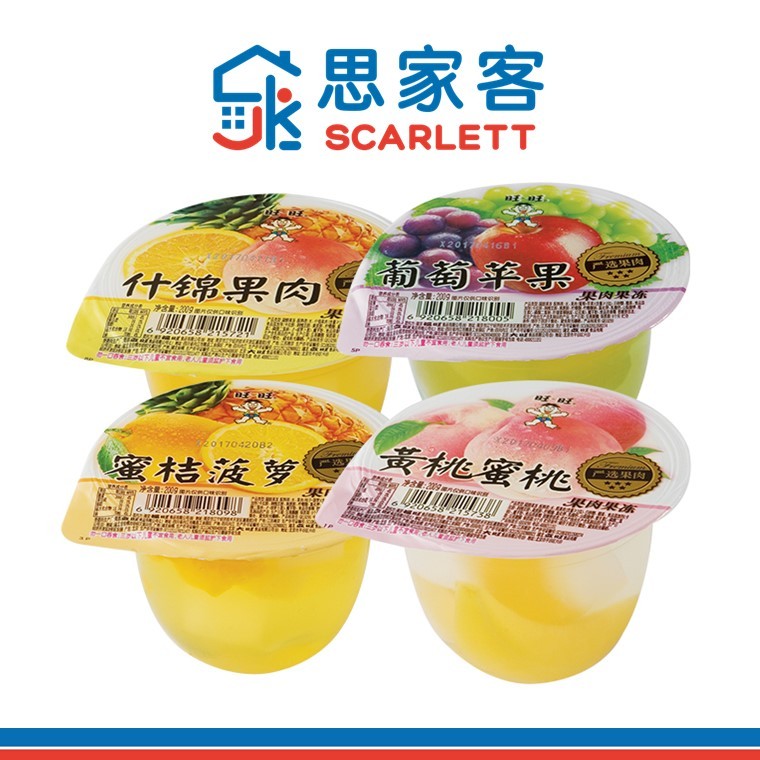 Want Want Fruits Jelly 旺旺果肉果冻 178g | Shopee Singapore