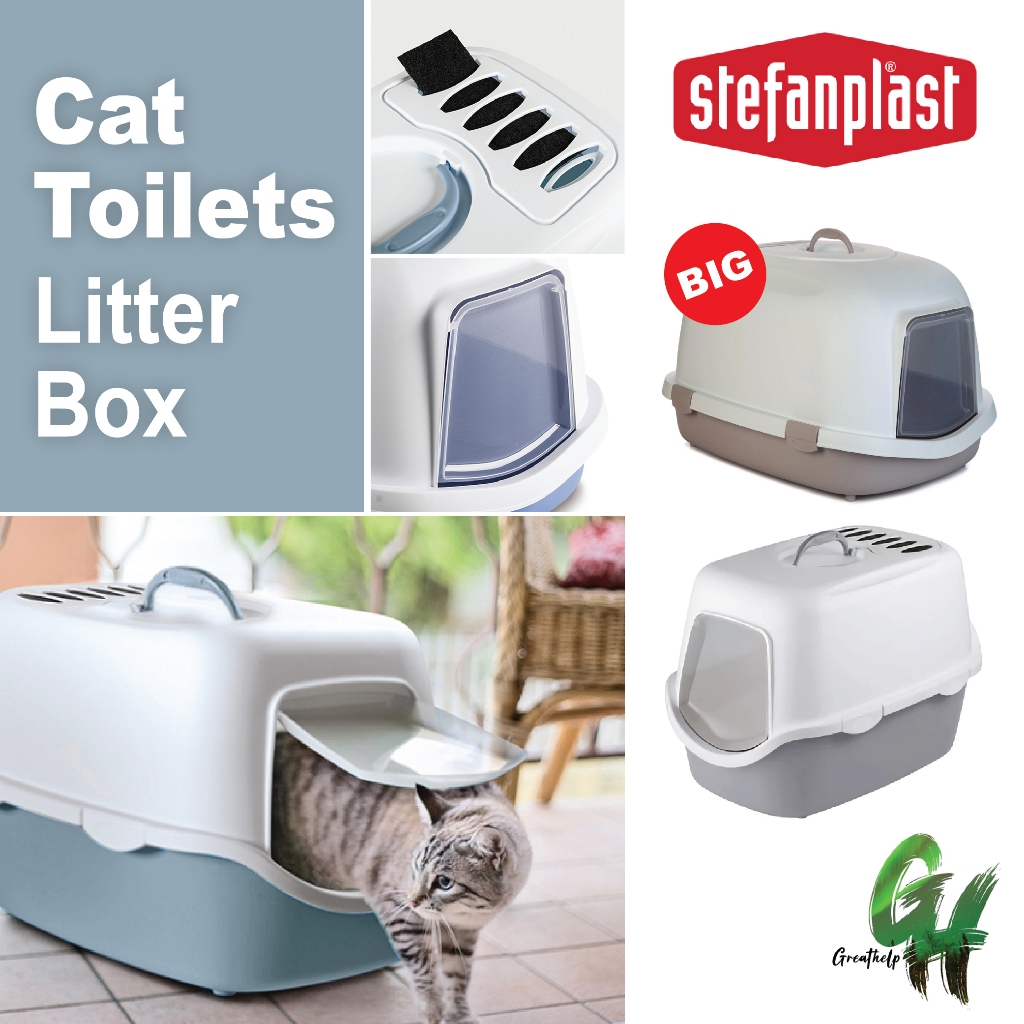 ⭐Stefanplast ⭐ Super Queen Cat Litter Box Cathy | Shopee Singapore