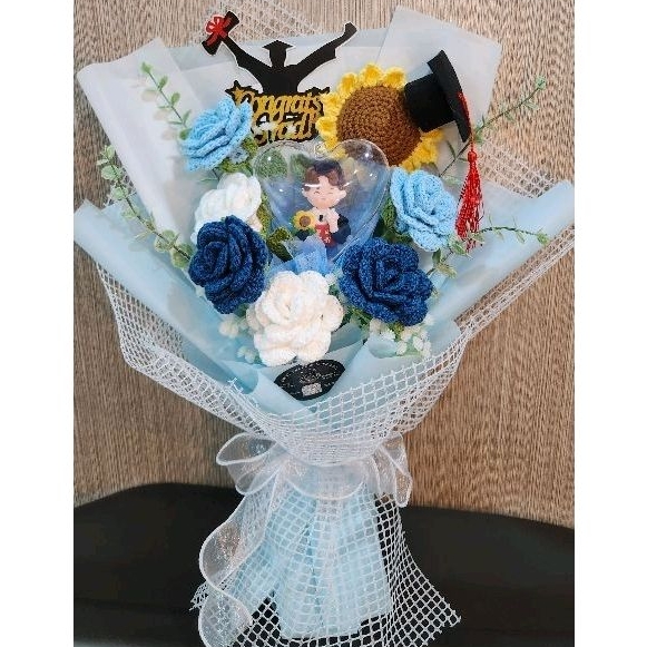 In Stock 10 designs Graduation Boy/Graduation Girl with Sunflower Roses ...