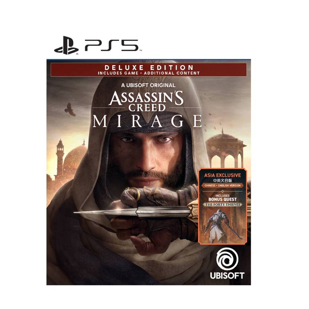 Jeu Vidéo Assassin's Creed Mirage - PS5 - Bon état, Complet, Français