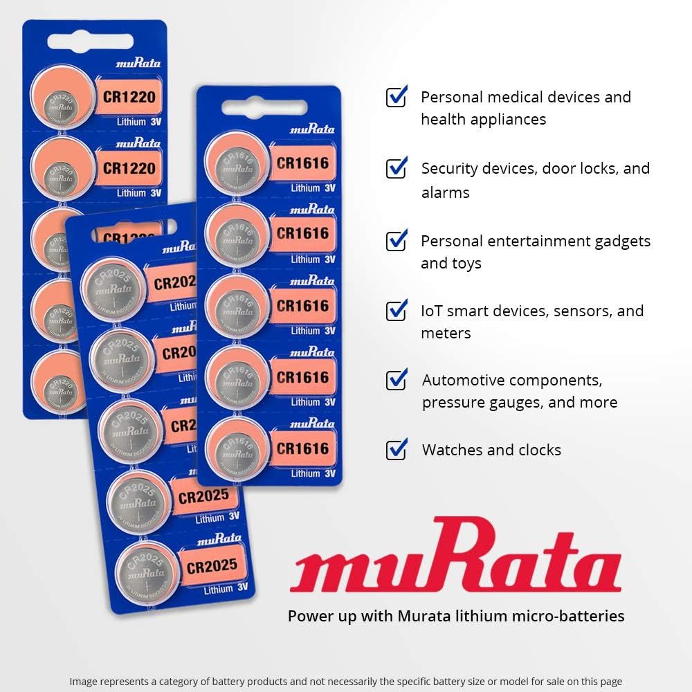 Murata CR2032 CR2025 3V High quality Lithium Button Battery For Car