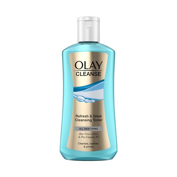 Olay Cleanse Refresh & Glow Cleansing Toner 200ml with aloe vera