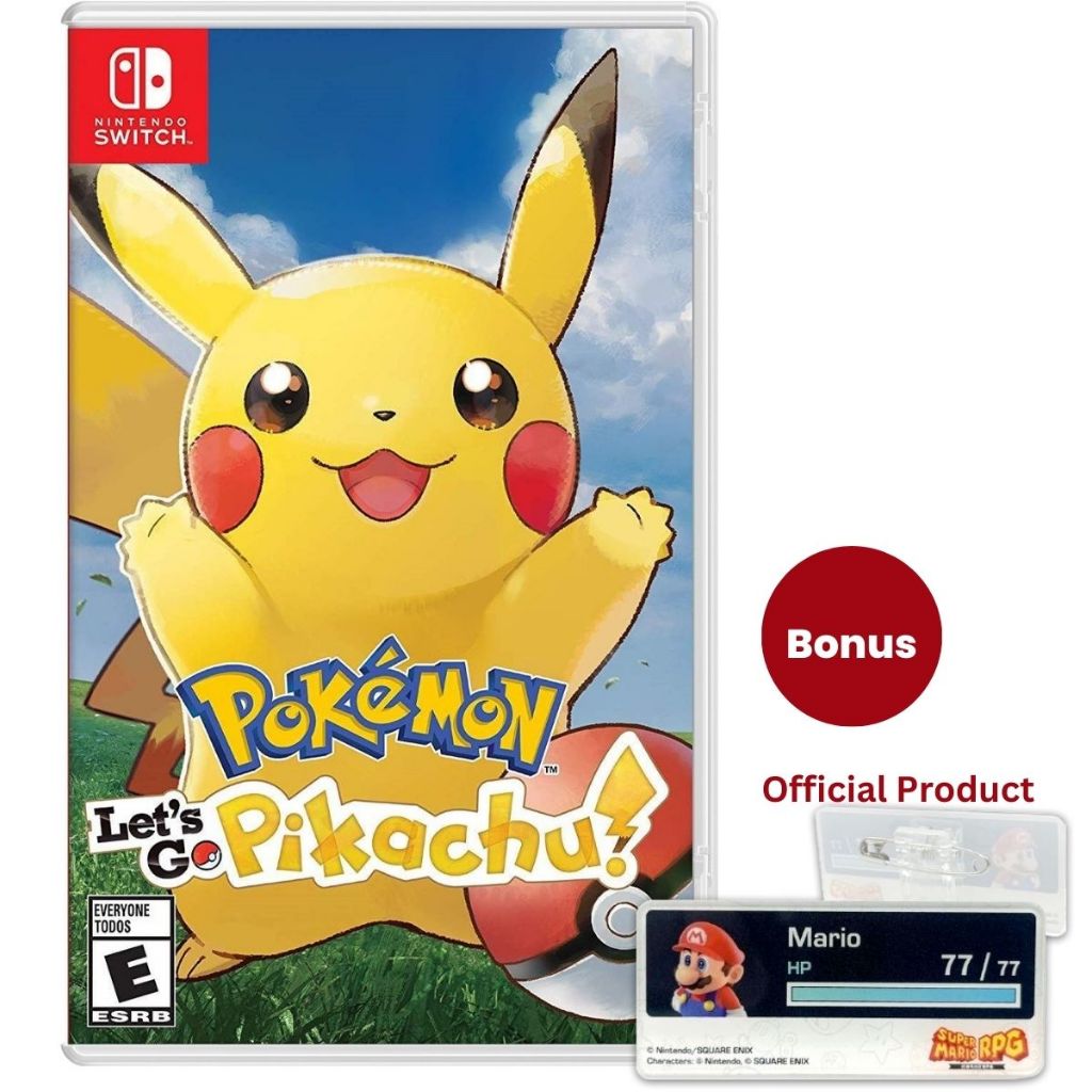 Pokémon Pokemon Let's Go Pikachu - Nintendo Switch | Shopee Singapore