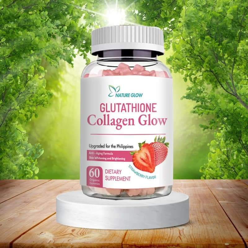 NATURE GLOW Gluta'thione Collagen Glow (60 Organic Gummies) - Filipino  Favorite | Shopee Singapore