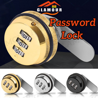 3 Digit Combination Cam Lock KEYLESS Password Lock Mailbox Cabinet