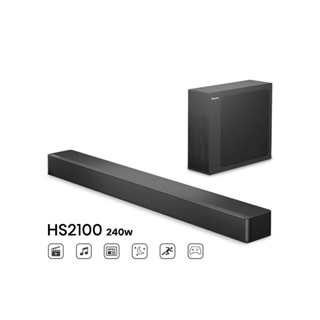 Hisense HS219 Soundbar Subwoofer - Black for sale online