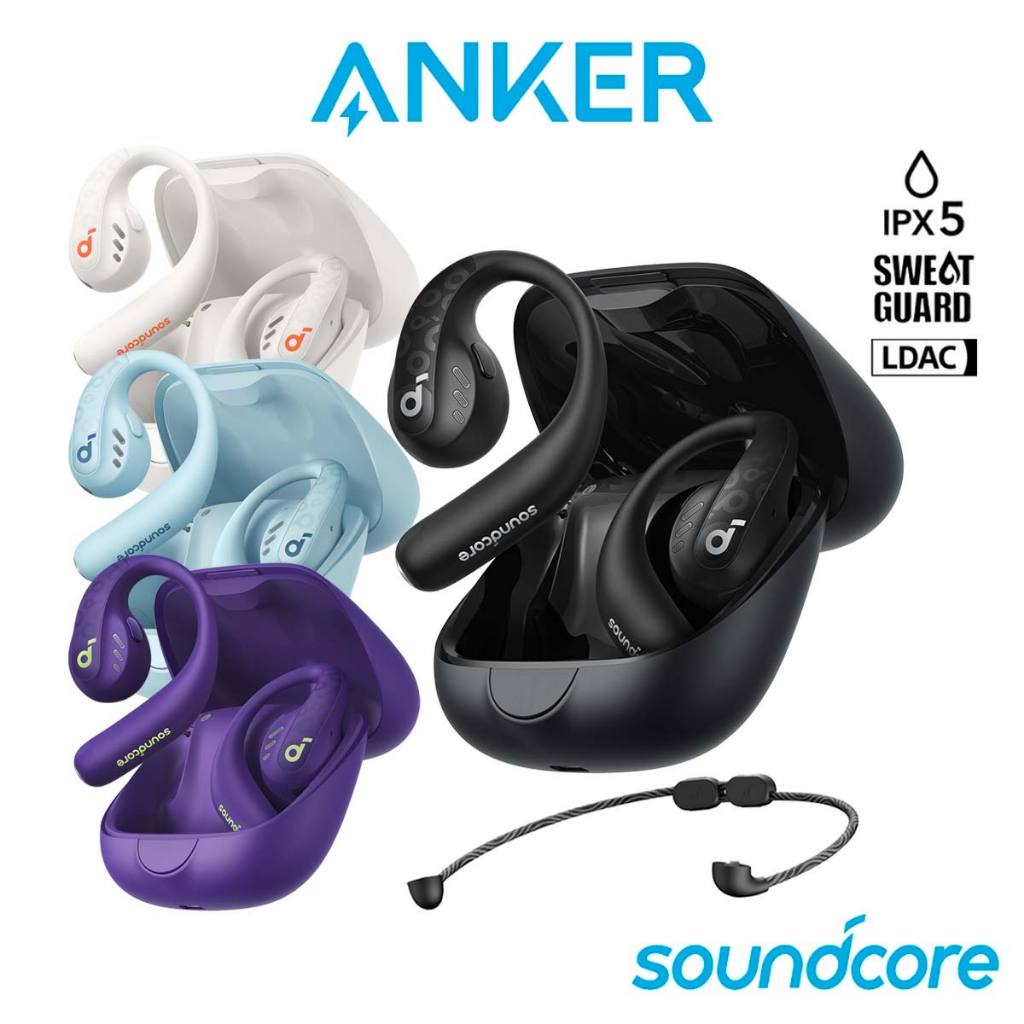 Soundcore by Anker AeroFit Pro OpenEar Ear Buds Bluetooth Earphone