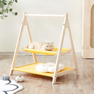 Double decker best sale cat hammock