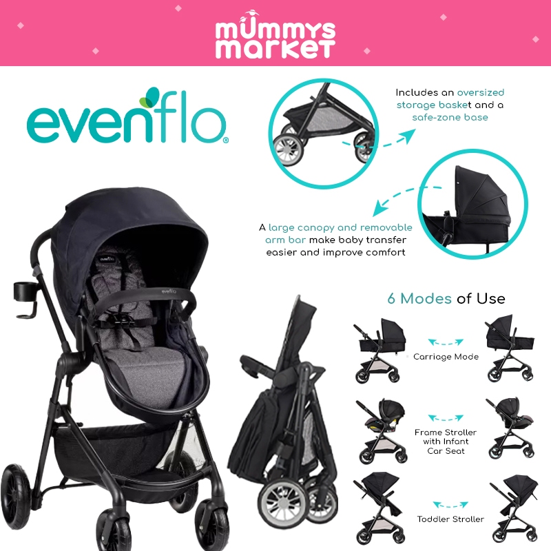 Evenflo touring stroller online