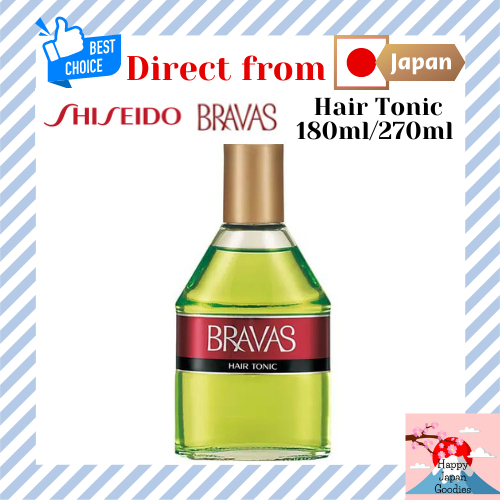 [Direct from Japan] Shiseido BRAVAS Hair Tonic/ Scalp Care for Men