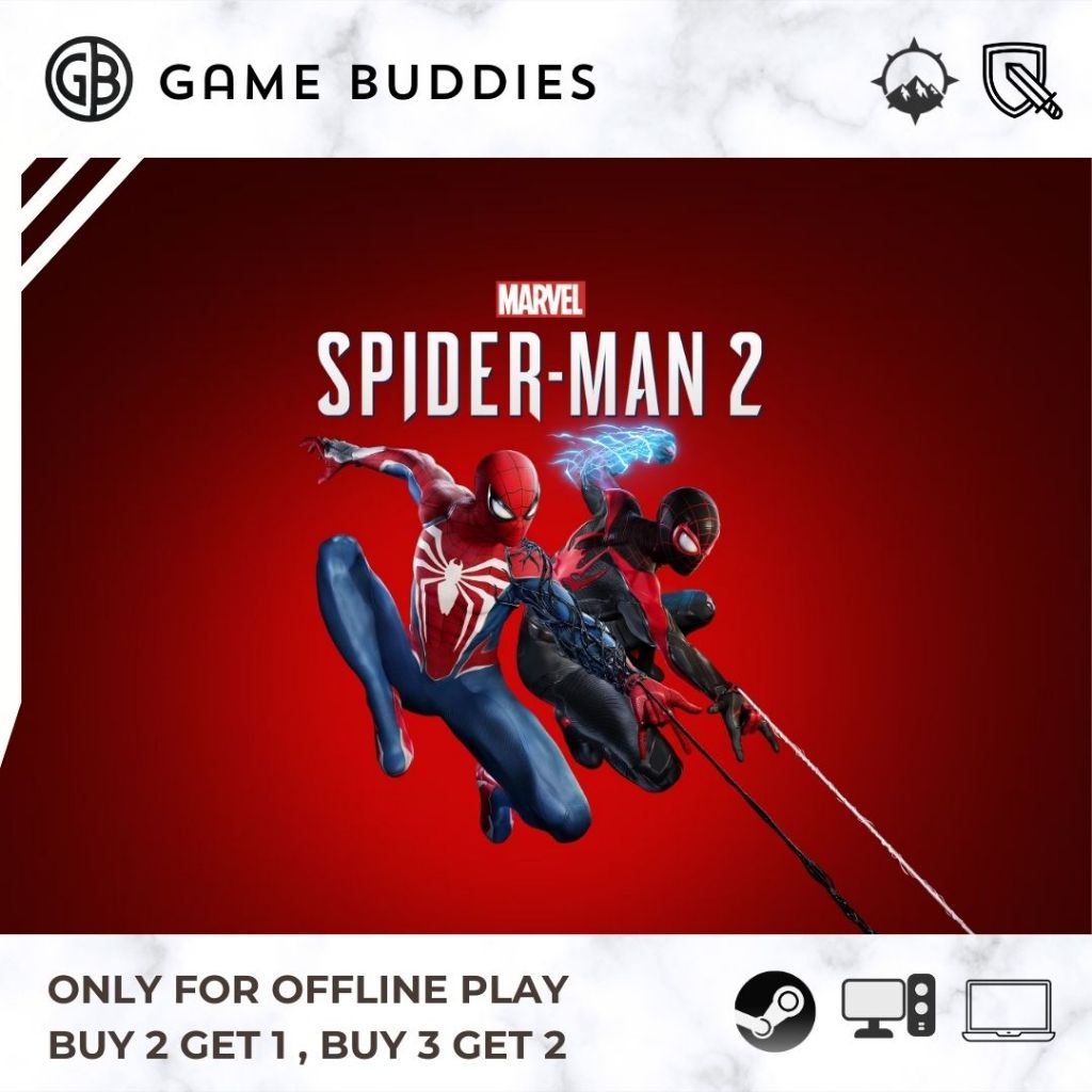 Marvel's Spider-Man 2 [ Offline Share / Own Account ] Steam Game PC ...