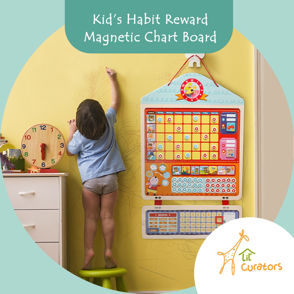 (Lil' Curators) Magnetic Reward Chart for Kids - Cultivate Good ...