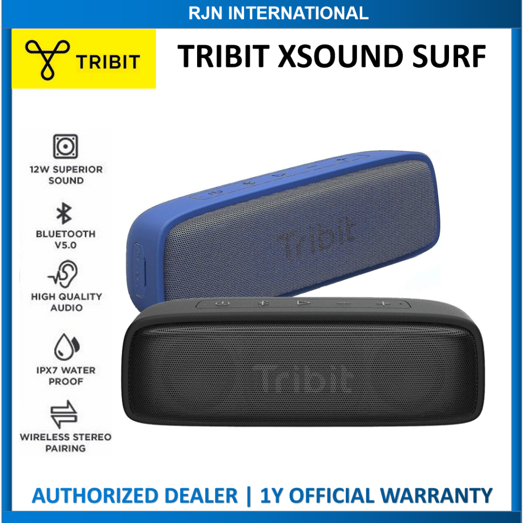 Tribit XSound Surf wireless portable bluetooth speaker with IPX7 ...