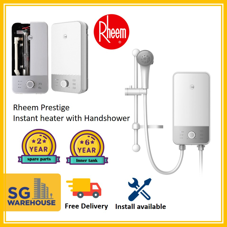 RTLE33B Rheem Prestige Electric Instant Water Heater with Handshower
