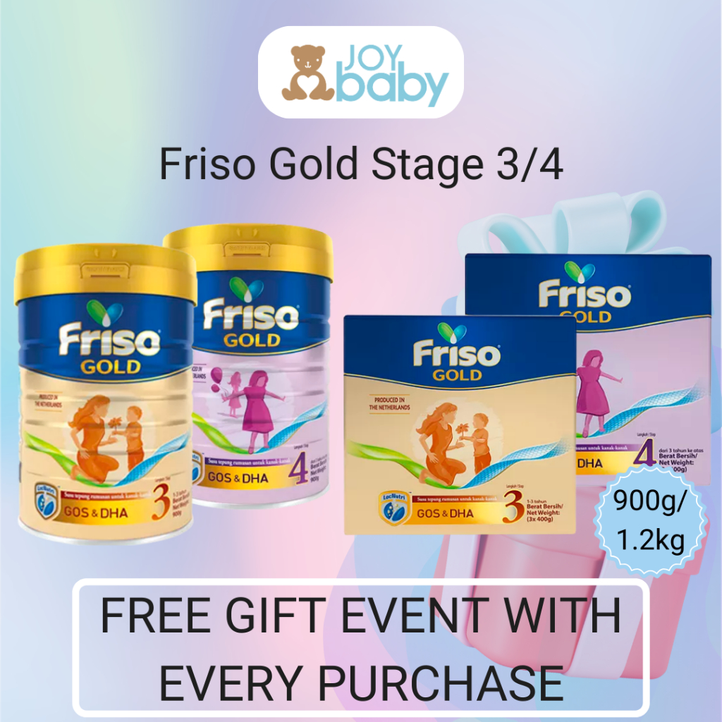 [Bundle Deals] Friso Gold Milk Formula (Stage 3/4) FG | Shopee Singapore