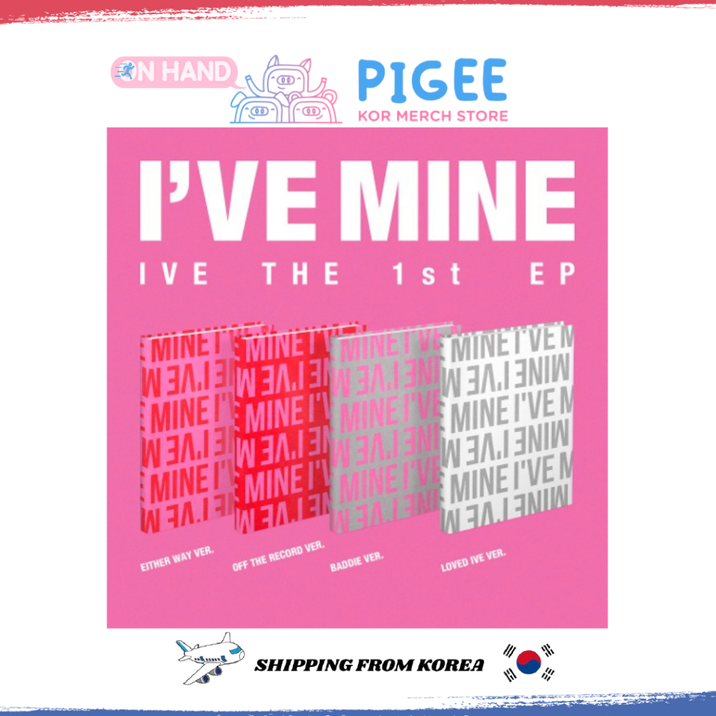 IVE - THE 1ST EP [ I'VE MINE ] Standard Ver. | Shopee Singapore