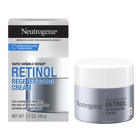 Neutrogena Rapid Wrinkle Repair Retinol Regenerating Cream 48g Shopee