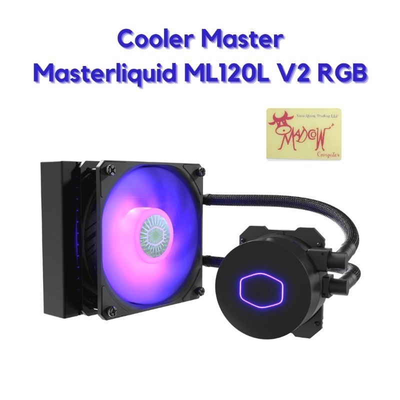 Cooler Master MASTERLIQUID ML120L V2 RGB CPU Cooler | Shopee