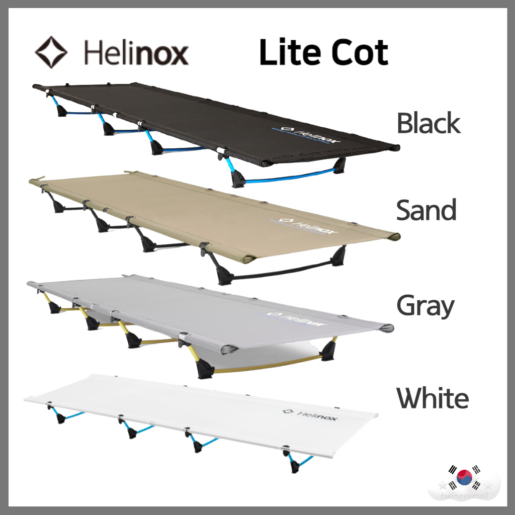 2025-25 秋冬新作  ハイブランドの Helinox LITE COT ヘリノックス ライトコット サンド（Lite Cot アウトドア寝具