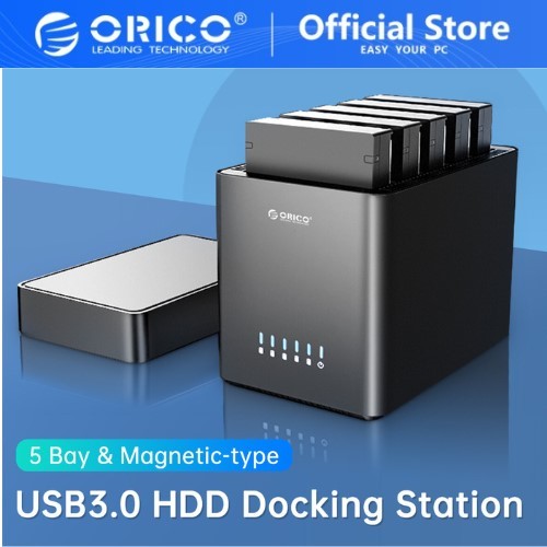 Orico inch Bay Magnetic Cover HD Enclosure Support up