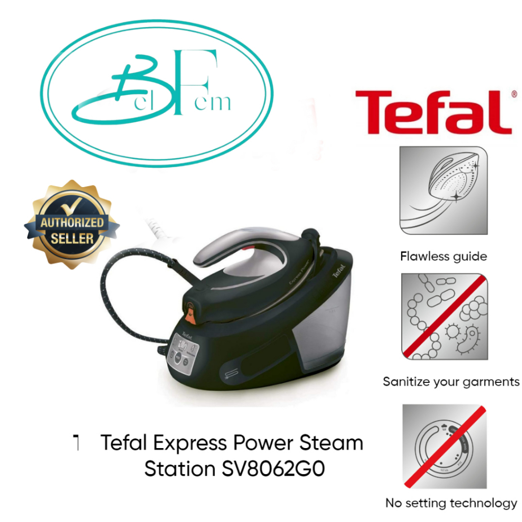 Tefal express power sv8062 deals steam generator iron