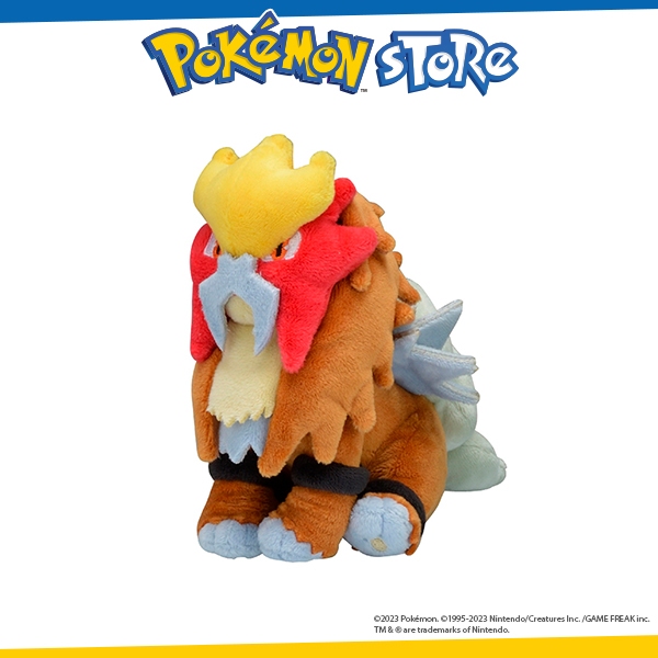 Pokemon Center Original Pokemon fit Plush Entei Shopee Singapore