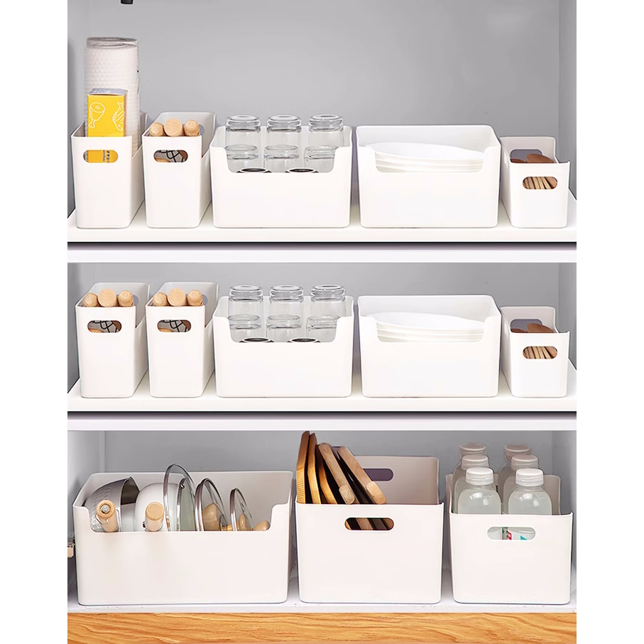 [Local Stock] Plastic Storage Organiser Multipurpose Cabinet Container ...