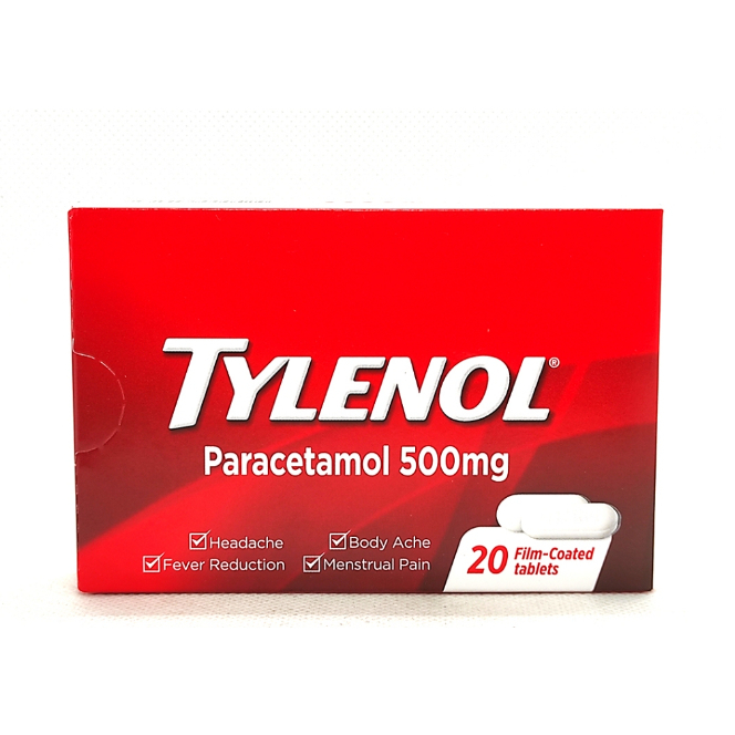 (CLEARANCE) Tylenol paracetamol 500mg 20s | Shopee Singapore