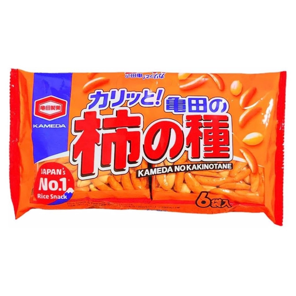 [Direct from Japan] Kameda Seika Kameda Kakinotane 6 pieces, snacks ...